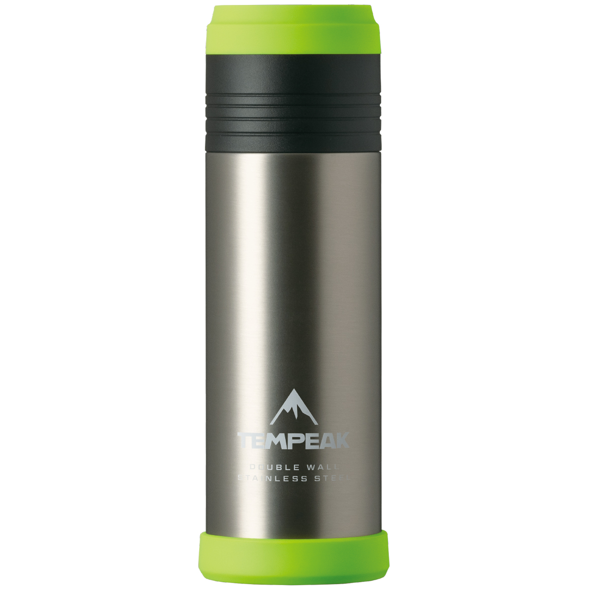 TEMPEAK 超保温ボトル 530ml シルバーグリーン