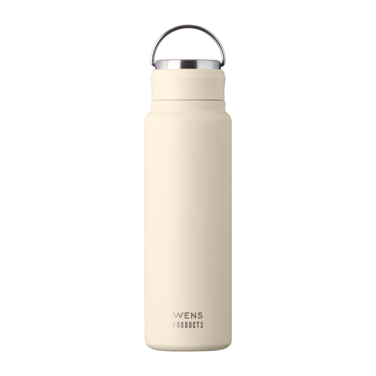 Wens ハンドル付きシームレススクリューボトル 700ml ベージュのサムネイル